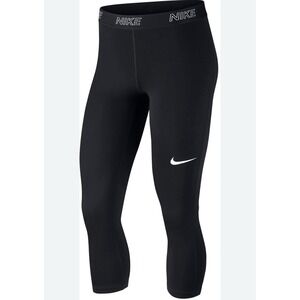 NIKE Women's Pro Victory Training/Yoga Leggings 889596-011 Black XS